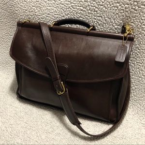 COACH Vintage Beekman Leather Briefcase.